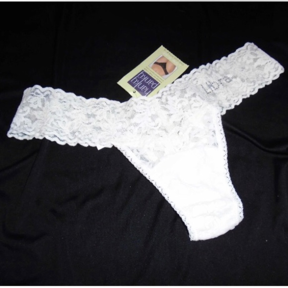 Hanky Panky Low Rise Libra Zodiac Thong White with Rhinestones New with Tag OSFM